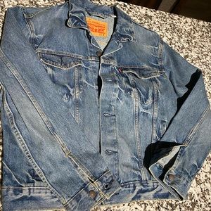 Levi’s Blue Denim Jacket. Size M. Worn once.